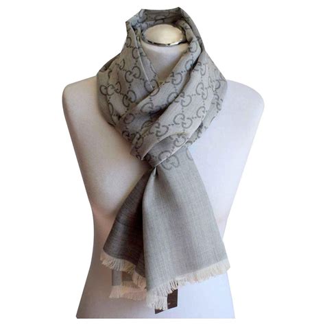 gucci shawl grey|Gucci scarf clearance.